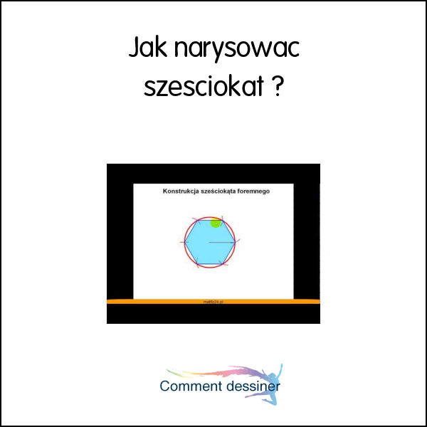 Jak narysować sześciokąt